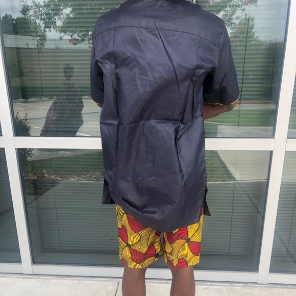 African men short sleeve shirt - Picture 2 of 3